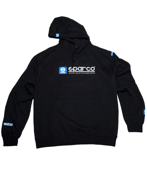 Sparco SWTSHRT HOODED WWW Black