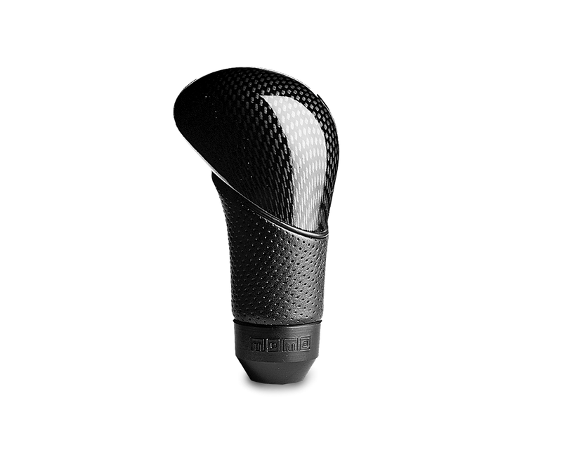 MOMO SHADOW SHIFT KNOB - CARBON LOOK / AIR LEATHER