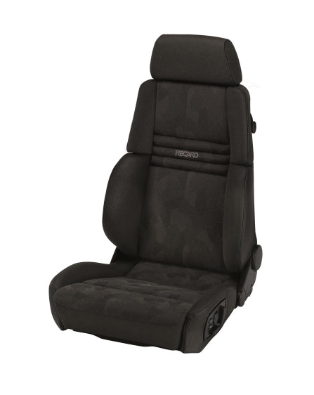 Recaro Orthoped Seat -Driver Side, Nardo Black Bolster, Artista Black Insert, Grey Logo, 3 Point Belt