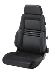 Recaro Expert M Seat -Driver/Passenger Side, Black AM Vinyl Bolster, Black AM Vinyl Insert, Silver Logo, 3 Point Belt