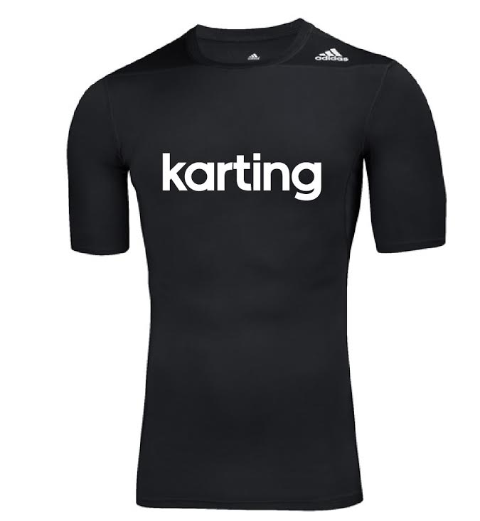 Adidas Techfit Kart SS Top - Black
