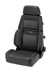 Recaro Expert S Seat -Driver/Passenger Side, Black AM Vinyl Bolster, Black AM Vinyl Insert, Silver Logo, 3 Point Belt