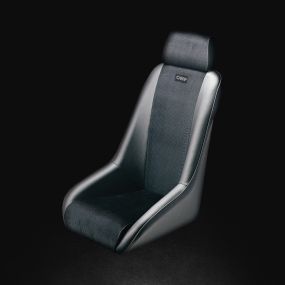 OMP CLASSIC SEAT BLACK (Old Part Number HA/737E)