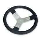 Longacre 13 Inch Black Aluminum Karting Steering Wheel Smooth