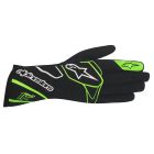 Alpinestars Tech 1-K Gloves - black / green fluo