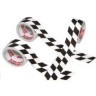 ISC Racers Tape 2" x 45' Angled Checkerboard Tape