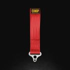 OMP TOW HOOK STAINLESS INTERNAL DIAMETRE 100 MM RED MATERIAL FABRIC (Old Part Number EB/578/R)