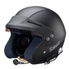 Sabelt Helmet RH-310 Snell SA2010 Rated w/ Intercom - Black Front
