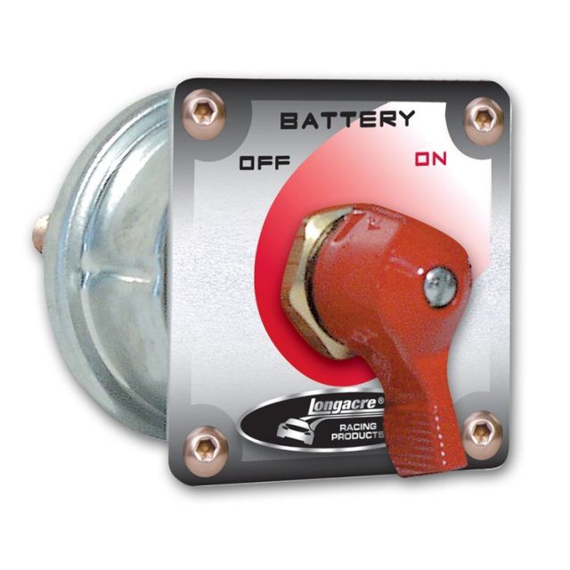 Longacre Battery Disc. Switch 2 Post w/Color Panel