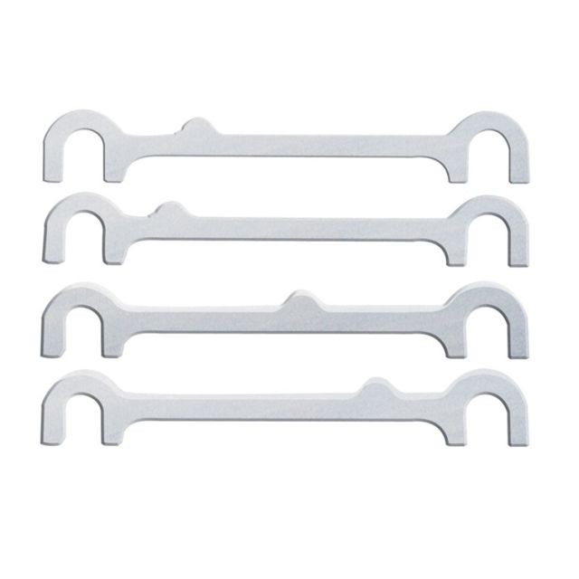 Longacre Aluminum A-Arm Spacer Kit 1/16,1/8,1/4,1/2 Inch