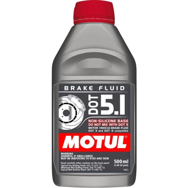 Motul DOT 5.1 Brake Fluid- 1/2L (16.9 fl.oz.)
