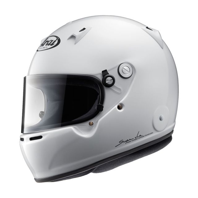 Arai GP-5W SA2020 Helmet - FIA 8859-2015 / SNELL SA-2020 - White