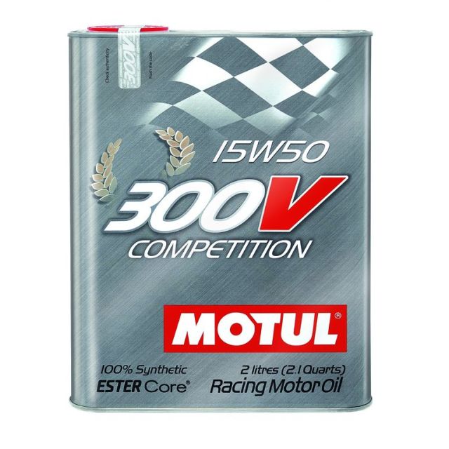 Motul 300V 15W50 COMPETITION - 2L (2.1 qt.)